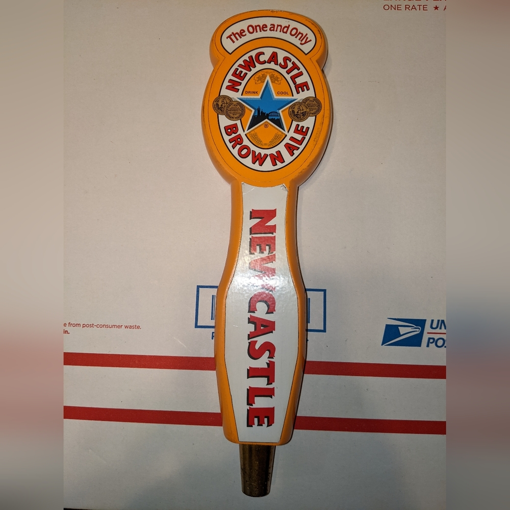 Newcastle Brown Ale Beer Tap Handle